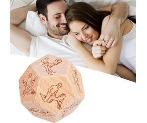 Dés de décision geste de rendez-vous et de nuit, pimentez votre vie amoureuse, rendez-vous galant, 18 poses de yoga passionnantes - Dés coquins - Dés amusants pour la Saint-Valentin pour elle et lui -