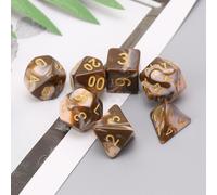 Dés De Donjons Et Dragons, 7 Pièces/Ensemble Faces, D4, D6, D8, D10, D12, D20, Pour Jeux De Rôle, Livraison Directe