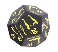 Dés de fitness - Jeu d'exercices portatifs, set de dés d'entraînement de force | Fitness en plein air, voyage, équipement sportif, entraînement dynamique, outil amusant