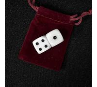 Dés de forçage ultimes - Tours de magie - Forcer le nombre de dés de points - Illusions de scène - Accessoires de mentalisme (deux dés)