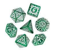 Dés de Jeu de Société | 7 Pièces Dés Acryliques pour Jeu de Société - Jouet Complet avec Couleurs Vives, Décoration pour Activités De Groupe pour Le Dortoir, Le Camping, Le Voyage Et Le