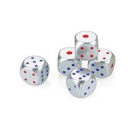 Dés de jeu en alliage d'aluminium coloré pour boutiques d'angle rond, fonctions panneau facile à prendre en main, alliage d'aluminium de luxe