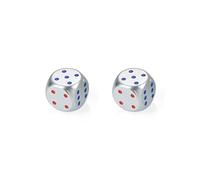 Dés de jeu en alliage d'aluminium coloré pour boutiques d'angle rond, fonctions panneau facile à prendre en main, alliage d'aluminium de luxe
