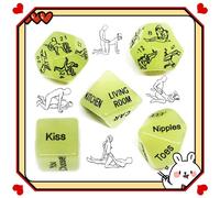 ͇ ͇ ͇ ͇ ͇ ͇ ͇ ͇ ͇ Dés De Jeu pour La Fête du Couple Dés D'aventure Cadeau De Couple Humoristique pour La Saint-Valentin Et Les Fêtes De Fin D'année