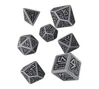 Dés de jeux gris & noir des Nains