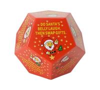 Dés De Noël,Dés D'échange du Père Noël - Père Amusant Cadeau Anniversaire Fête Remplissage Chaussette Soirée en Famille Divertissement