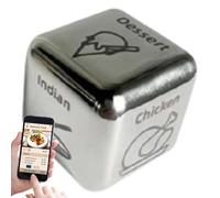 Dés de nourriture pour couples, dés de décision alimentaire, jeux de dés pour dîner, rendez-vous nocturnes | lui, elle, rendez-vous , idée, repas romantique, dés, décision de