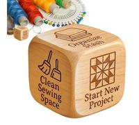 Dés De,Outil De Sélection Tâches - Dés De Décision Aléatoire pour Passionnés De Cadeau Anniversaire Noël Fête Femmes Réunion Familiale École,Cadeau Femmes Hommes Amateurs Quilting Famille