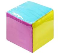 Dés de Poche carrés en Mousse Souple de 9, 9 cm avec Poche Transparente à 6 côtés, Cubes d'apprentissage à Faire soi-même, dés Jeu éducatif pour l'enseignement. Souples, Gros