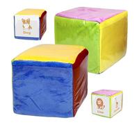 Dés de Poche, Dés d'apprentissage, Dés de Poche pour Le Jeu en Classe, Lot de 2 Cubes,pour éTudiants Et Enseignants, Jeux éDucatifs Et Scientifiques, Jeux éDucatifs, Maternelle
