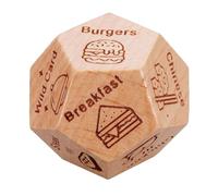 Dés de rencontre pour couple - Jeu de dés alimentaires, dés amusants pour un rendez-vous galant, dés réutilisables | Jeu de dés de relation, dés de conversation de couple pour anniversaire, Noël