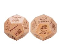 Dés de rencontres pour couple - Ensemble de dés amusants pour activités | Jeu de générateur d'idées, prise de décision romantique, sélection lors du dîner et coffret cadeau pour le divertissement des