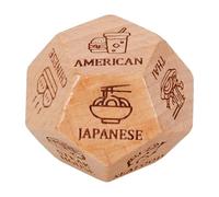 Dés de rendez-vous nocturnes : dés de nourriture romantique pour rendez-vous amoureux, jeu de relation de couple à 12 faces | Idéal pour la Saint-Valentin Conversations amusantes Activités de liaison