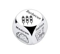 Dés de sélection de nourriture amusants pour les couples, les anniversaires de mariage et les soirées romantiques - Dés faciles à prendre des décisions alimentaires - Solution facile pour les