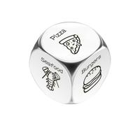 Dés de sélection de nourriture amusants pour les couples, les anniversaires de mariage et les soirées romantiques - Dés faciles à prendre des décisions alimentaires - Solution facile pour les