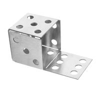 Dés de Soudage en Acier Inoxydable pour Pratique, Jeu Maison, Entraînement | Argenté, Défi Manuel pour Soudeurs Expérimentés et Bricoleurs Métal, pour Tester Soudures et Plaques