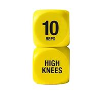 Dés De Sport,1 Paire Jeu De Dés d'exercice pour Salle De Sport 6 Faces | Accessoires Fitness Musculation Squats Pompes Sports Ados Et Hommes Voyage Maison Extérieur