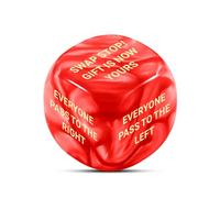 Dés d'échange de cadeaux de Père Noël, cadeaux d'échange pour hommes, femmes, adultes, jeux de Noël pour fête de famille, cadeaux d'éléphant blanc pour adultes, cadeaux de Noël pour hommes