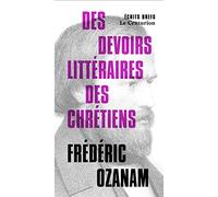 Des devoirs littéraires des chrétiens