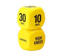 Dés d'exercice - 1 Paire Jeu de Dés d'exercice Matériel d'Entraînement | Accessoires Fitness Musculation Squats Pompes Sports Ados Et Hommes Voyage Maison Extérieur