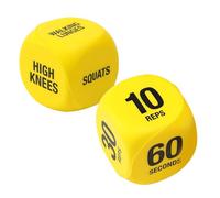 Dés d'exercice pour Entraînements | 1 Paire Jeu de Dés d'exercice Matériel d'Entraînement | Accessoires De Fitness Portables pour Squats Débutants Hommes Sports Extérieur