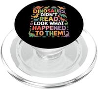des Dinosaures Amusants n'ont Pas lu Look What Happened PopSockets PopGrip pour MagSafe