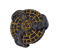 Dés donjon rotatifs - Dés mécaniques dragon, dés de dragon, roulette, dés mécaniques de roulette, dés mécaniques pour jeux de table, chiffres, motif dragon