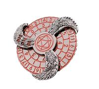 Dés Donjon rotatifs - Dés mécaniques Dragon, dés de Dragon, Roulette, dés mécaniques de Roulette, dés mécaniques pour Jeux de Table, Chiffres, Motif Dragon
