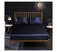 des draps de lit, Drap-Housse en Soie émulation Multicolore for lit Queen Size et King Size(7,180x200x35cm 1 pcs)