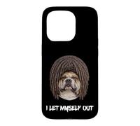 des Dreadlocks bouledogues, Je me suis laissé Sortir, des Dreads Noirs africains Coque pour iPhone 15 Pro
