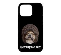 des Dreadlocks bouledogues, Je me suis laissé Sortir, des Dreads Noirs africains Coque pour iPhone 16 Pro