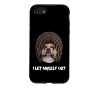 des Dreadlocks bouledogues, Je me suis laissé Sortir, des Dreads Noirs africains Coque pour iPhone SE (2020) / 7/8