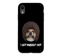 des Dreadlocks bouledogues, Je me suis laissé Sortir, des Dreads Noirs africains Coque pour iPhone XR