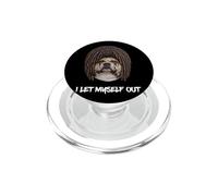des Dreadlocks bouledogues, Je me suis laissé Sortir, des Dreads Noirs africains PopSockets PopGrip pour MagSafe