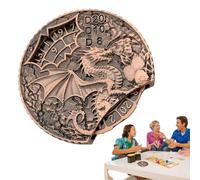 Dés du dragon, dés du jeu de rôle - Dés anti-stress en forme de dragon tout-en-1 - Fournitures de fête de Noël Cool Game Spinner, jeu de plateau de rôle pour femmes et hommes