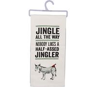 des éléments par Kathy 31859 Noël point de Art de cuisine Serviette, Jingle All The Way