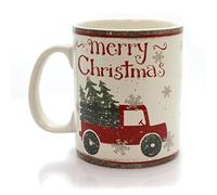 des éléments par Kathy Mug en céramique de 567 Gram - Merry Christmas Holiday Figurines