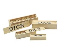 Dés en bois 20 mm Philos