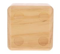Dés en Bois Grand Format à Coins Arrondis pour Jardin