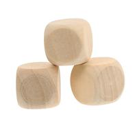 Dés en Bois Vierges 18mm, Lot de 500 Pièces, à Écrire et Peindre
