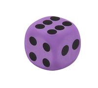 Dés en Mousse Dés géants Dés Souples Grands dés en Mousse EVA | Jeu dés numéro dés Couleur Mot EVA Tamis Jouets pour enfan-TS 3.8x3.8x3.8cm