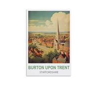 des énigmes stimulantes,Burton Upon Trent Staffordshire Puzzle 2000 pièces pour Adultes, Jeux de Puzzle stimulants 100x70CM