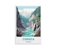 des énigmes stimulantes,Corse France Puzzle 1000 pièces pour Adultes, Jeux de Puzzle stimulants 38x26CM