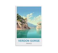 des énigmes stimulantes,Gorges du Verdon France Puzzle 1000 pièces pour Adultes, Jeux de Puzzle stimulants 70x50CM