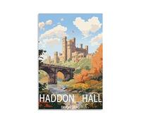 des énigmes stimulantes,Haddon Hall Derbyshire Puzzle 2000 pièces pour Adultes, Jeux de Puzzle stimulants 100x70CM