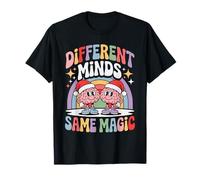 des Esprits différents, Une même Magie, Noël rétro, neurodiversité T-Shirt