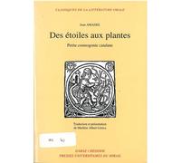 Des etoiles aux plantes - petite cosmogonie catalane - Marlène Albert-Llorca - Presses Universitaires Du Midi - Livre