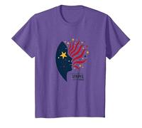 des étoiles dans Mes Yeux, des Rayures sur Mon Esprit T-Shirt