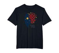 des étoiles dans Mes Yeux, des Rayures sur Mon Esprit T-Shirt, Homme Grandes Tailles, Noir, 4X Tall