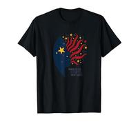 des étoiles dans Mes Yeux, des Rayures sur Mon Esprit T-Shirt, Homme, Noir, XL